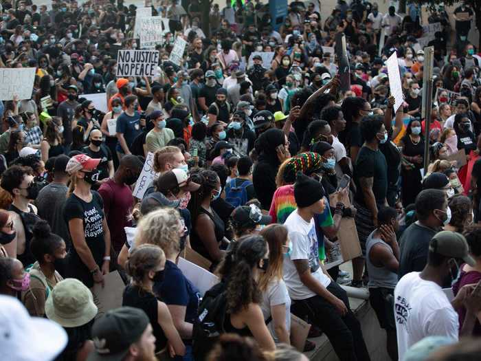 In Charlotte, North Carolina, thousands of protesters gathered. Many want to defund the police and put an end to systemic racism.