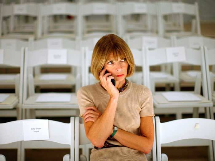 Wintour has attended more than 3,000 fashion shows on behalf of Vogue. And as of 2014 she had an annual clothing budget rumored to be as high as $200,000.