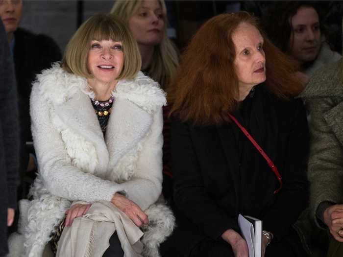 The famed editor-in-chief surrounded herself — and still does — with people who have all become major players in the fashion industry. When she first took the job at Vogue, she brought with her Grace Coddington, whom she worked with at British Vogue.