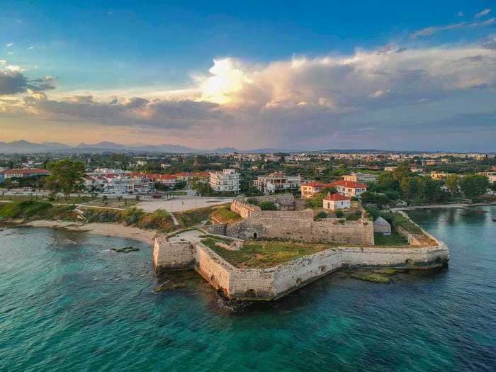 Preveza, Greece, which sits between the Ambracian Gulf and the Ionian Sea, is home to a well-known yacht harbor.