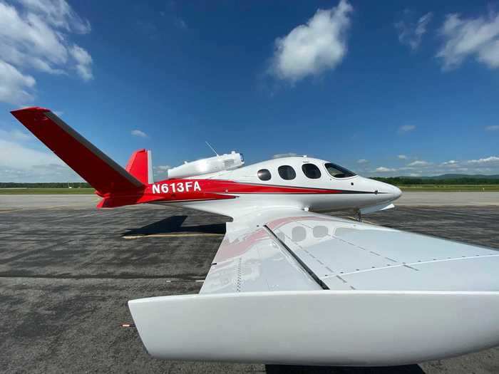 Unlike traditional two-engine jet aircraft, pilots flying the vision jet only need a private pilot