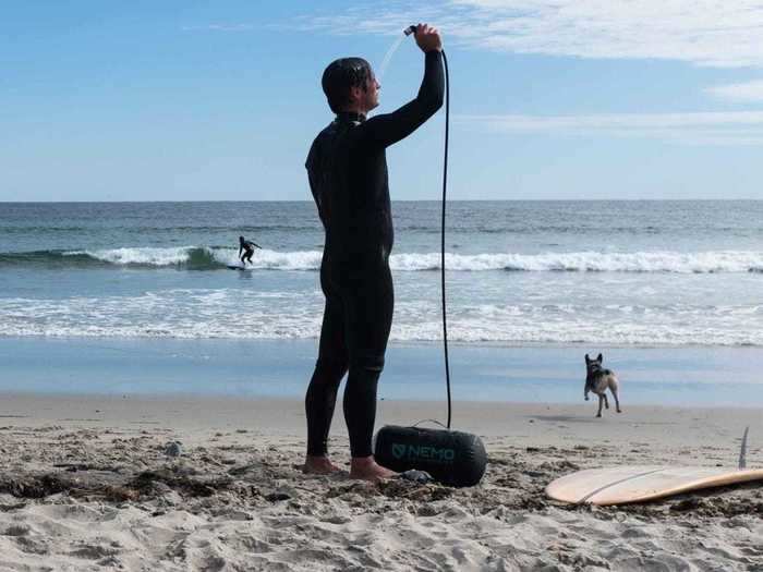 The best portable shower overall