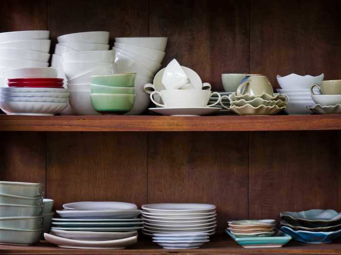 Seldom-used, mismatched items can take away from your kitchen