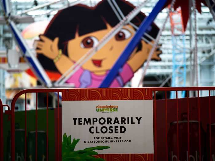 Some parts of the mall still remain closed, including 350 of the malls 500 stores. And the Nickelodeon theme park, the largest indoor theme park, has yet to approved for reopening by the State of Minnesota.