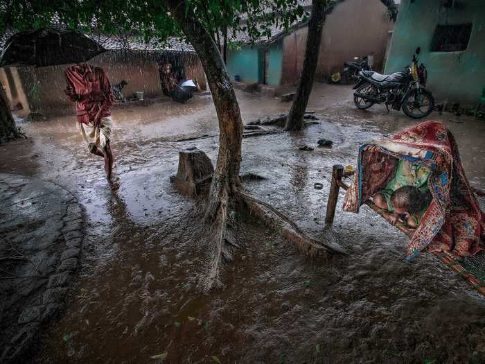 Fourth place in the water category went to "Save Me," which was taken by Sourav Das.