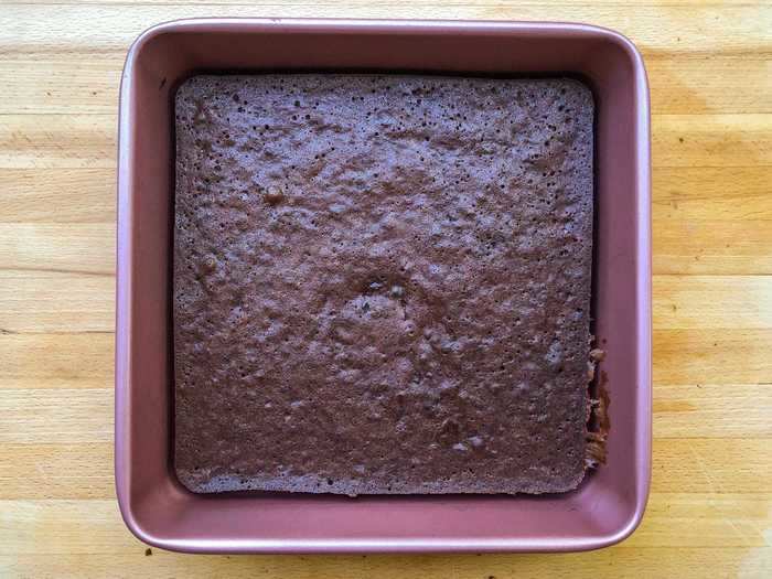 Not using enough sugar made for an airy, cake-like brownie.