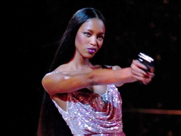 1998: Naomi Campbell was one of the most in-demand models of the 