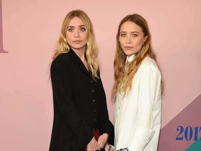 For the 2017 CFDA Fashion Awards, Mary-Kate and Ashley wore noticeably simpler, menswear-inspired looks from their own brand, The Row.