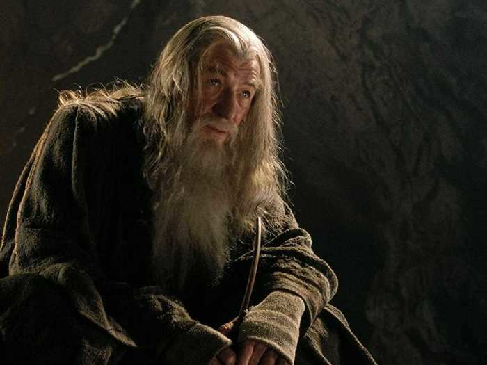 Sir Ian McKellen said he took golden coins and a house key to Bag End from "Lord of the Rings."