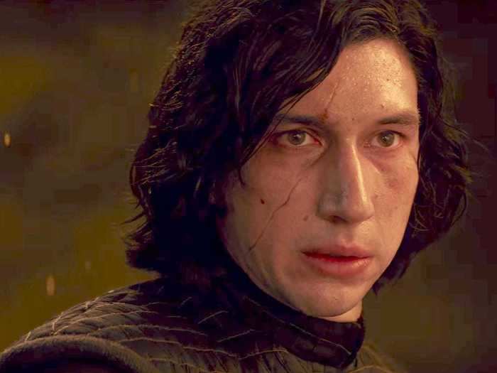 Adam Driver has some props from his time filming "Star Wars."