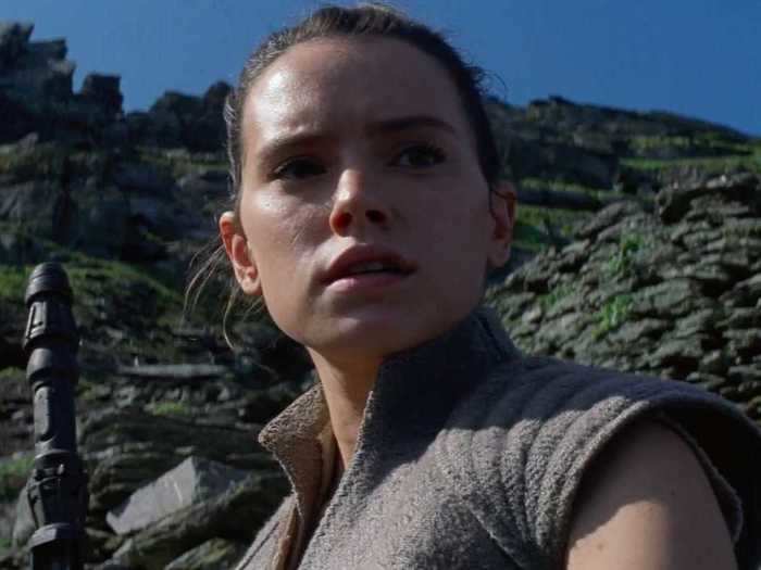 Daisy Ridley said she was given a lightsaber from the "Star Wars" movies.