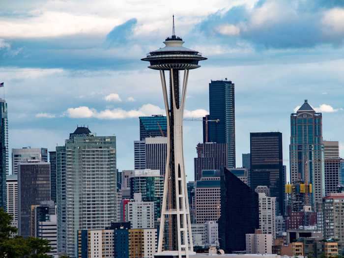 WASHINGTON: The Space Needle in Seattle