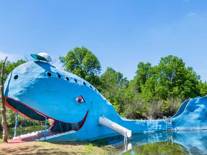 OKLAHOMA: The Blue Whale in Catoosa