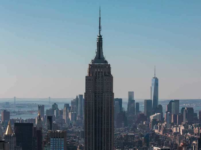 NEW YORK: The Empire State Building in New York City