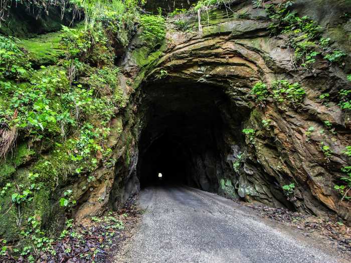 KENTUCKY: The Nada Tunnel in Powell County