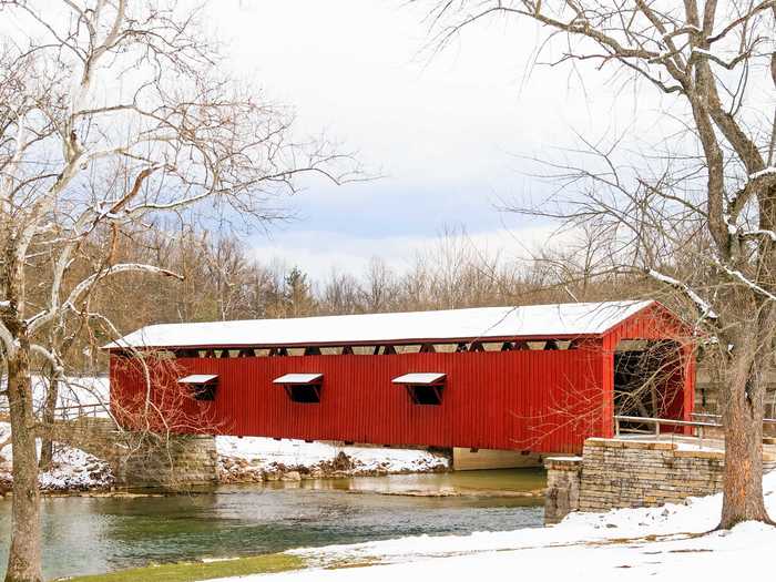 INDIANA: Covered bridges