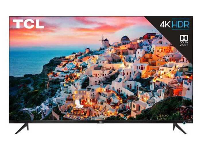 A 43-inch 4K TV