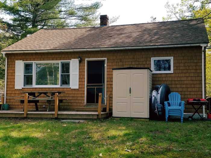 Camp Wigwam lake cottage in Greenwood, $92