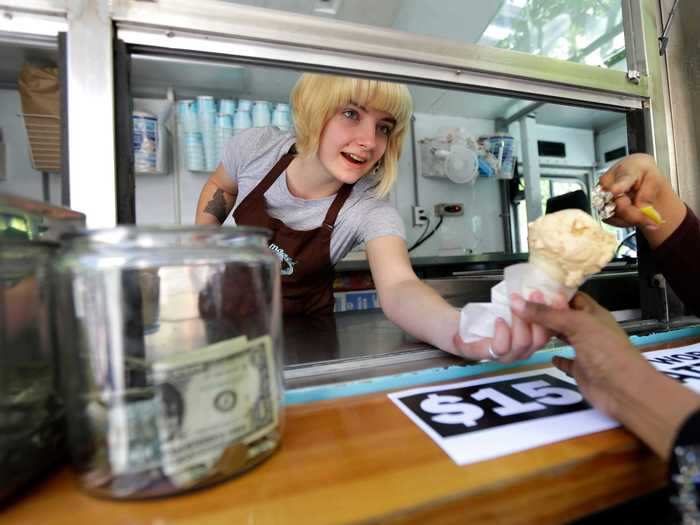 Cash tips for bartenders and servers may become less common.