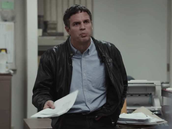 Ruffalo played Mike Rezendes in his highest-rated film, "Spotlight" (2015).