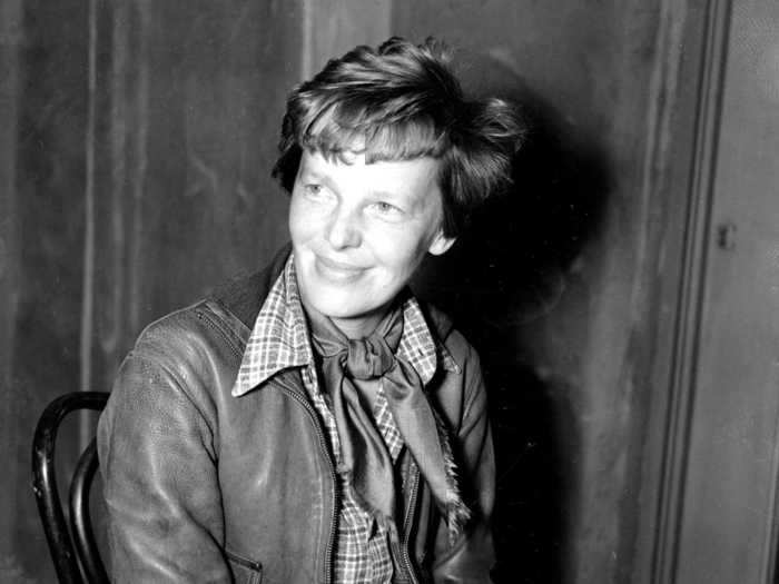 Amelia Earhart was the first female aviator to fly solo across the Atlantic Ocean.