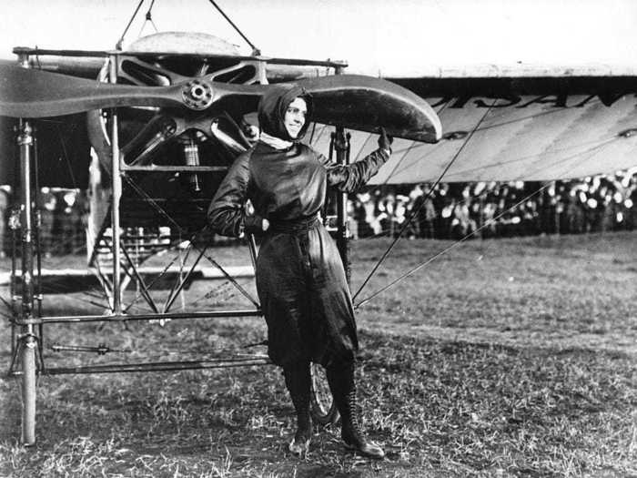 Harriet Quimby was the first American woman to get a pilot