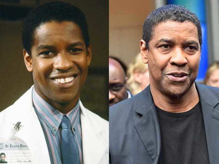 At 28, Denzel Washington played the lead of "St. Elsewhere."