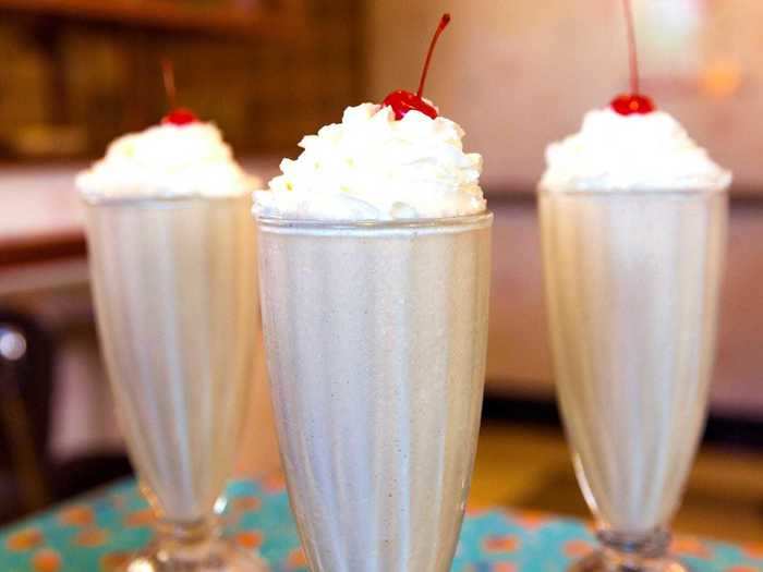 For an unconventional dessert, consider peanut butter and jelly milkshakes.