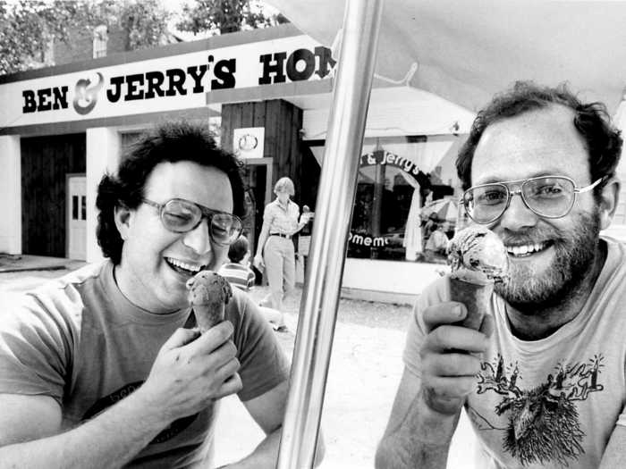 Cohen and Greenfield wanted to open a bagel shop, but the equipment was too expensive. Instead, they opened an ice cream shop in Burlington, Vermont, in 1978.