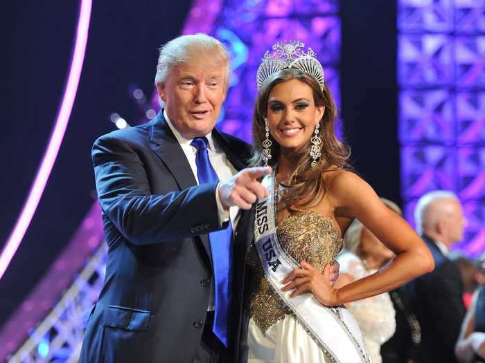 He also became the owner of the infamous Miss Universe beauty pageant for many years.