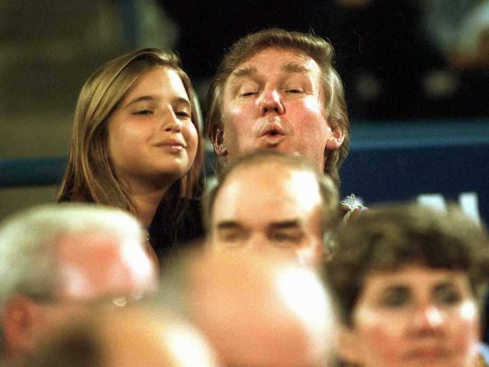 As a self-proclaimed family man, Trump attended many public events and television shows with his family over the years.