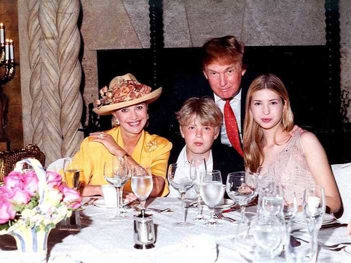 Trump had three kids with Ivana: Donald Jr., Ivanka, and Eric.