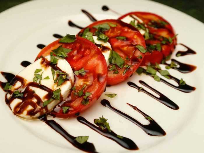 Pass on Caprese salad unless tomatoes are in season and the mozzarella is fresh.