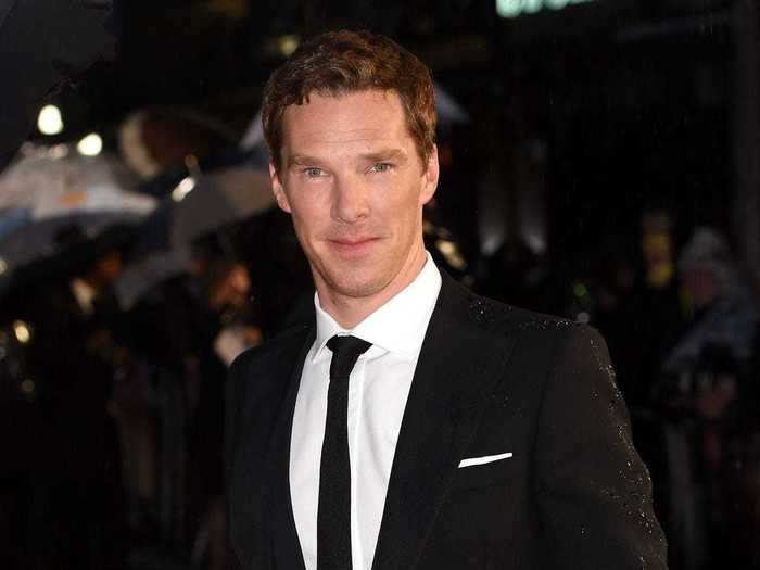 Benedict Cumberbatch saved a Deliveroo cyclist from four muggers.