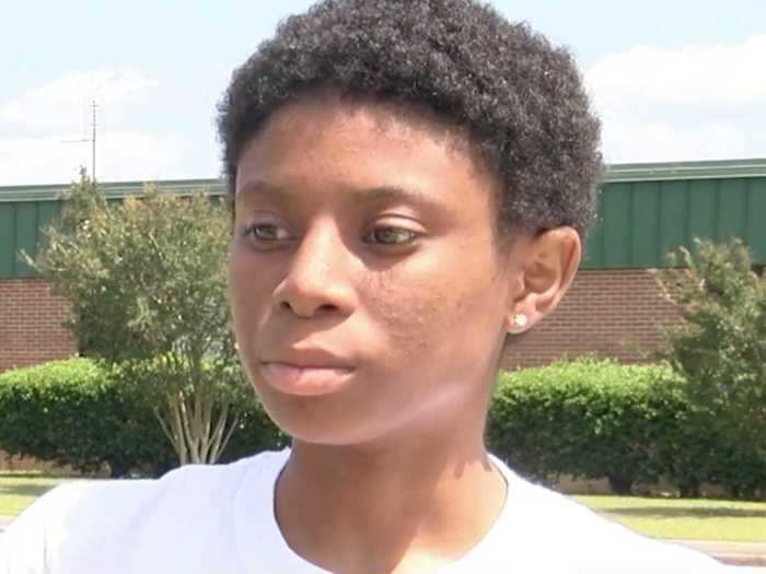 Dynasia Clark protested her high school graduation after she was told she had to wear a dress.