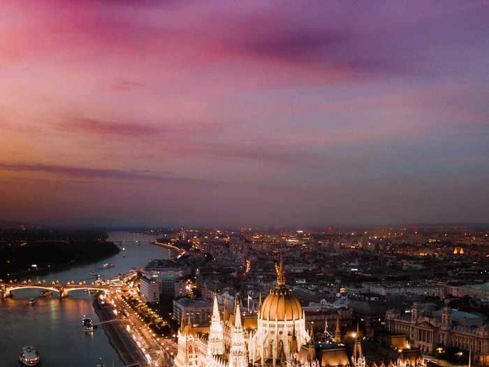 "Warm summer evening in Budapest" by Jonny Rogers