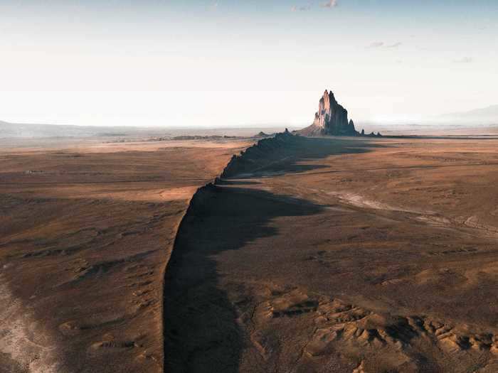 "The rock in the middle of nowhere" by Joel Friend