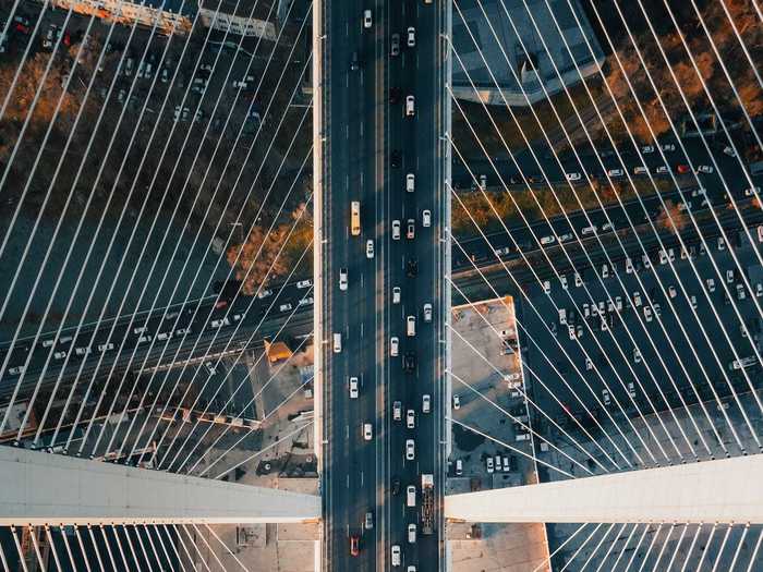 "Bridge topdown" by Vitaly Tyuk