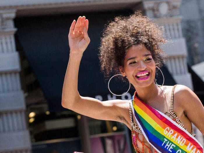 "Pose" actor and model Indya Moore, who is transgender, celebrated the SCOTUS ruling.