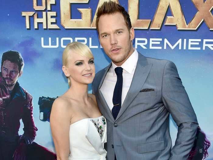 Anna Faris said she and Chris Pratt have decided not to hold grudges about their past.