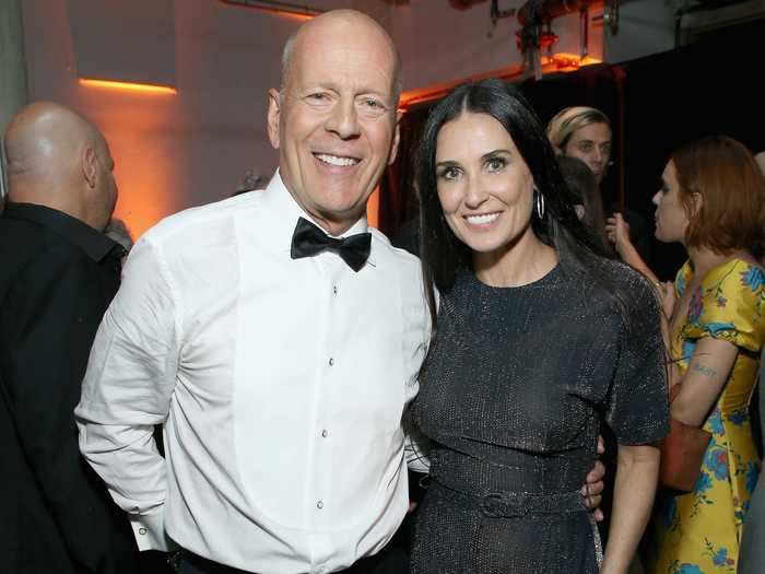 Bruce Willis and Demi Moore are reportedly "more connected" as exes than they were as a married couple.