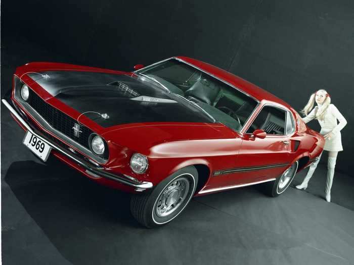 The first Ford Mustang Mach 1 debuted in 1969 and went on to set 295 speed and endurance records at the Bonneville Salt Flats.