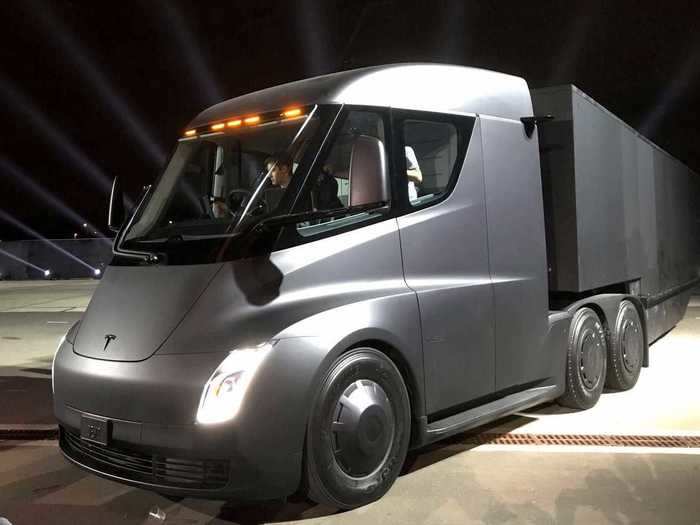 2017: The Tesla Semi arrived! What the Model S had done for EVs, the Semi proposed to do for freight. PEAK FOR 2017: $385.