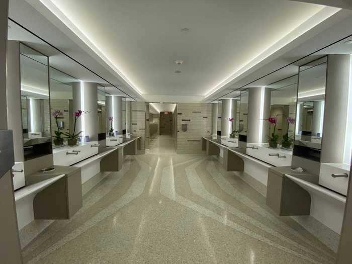 5. Restrooms: The developers told Business Insider that the restrooms were important because if travelers don