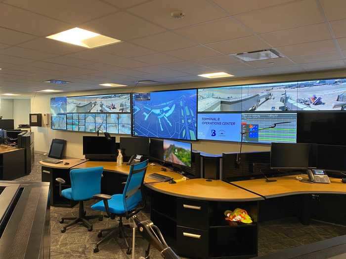 4. The operations room: This is the nerve center of the terminal where staff monitor daily operations.