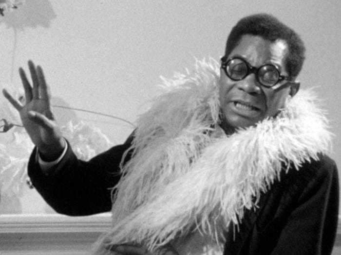 The 1967 documentary "Portrait of Jason" features an interview with Jason Holliday, a Black gay sex worker and entertainer.