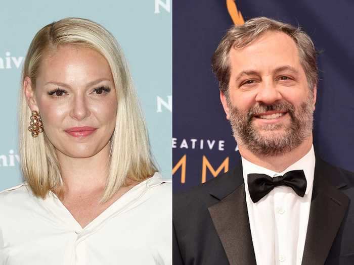 Katherine Heigl slammed her "Knocked Up" director Judd Apatow, calling the film "sexist."