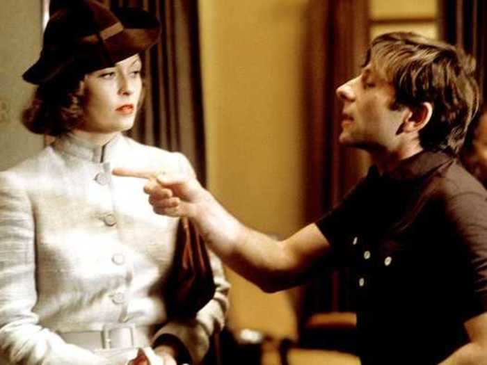 Roman Polanski allegedly yanked a hair straight out of Faye Dunaway