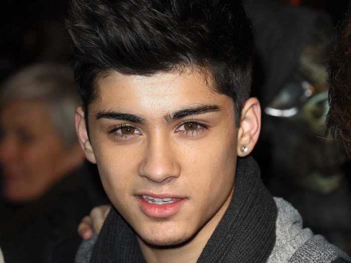 Zayn Malik initially had a rough time on "The X Factor."