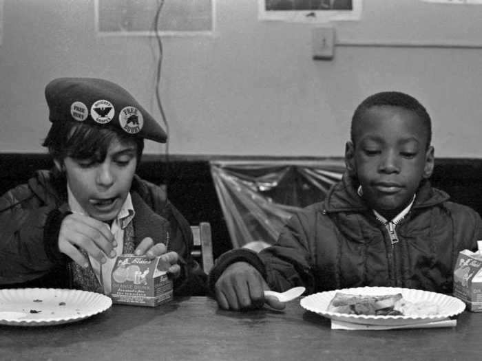 They developed a free school-breakfast program that fed thousands of children every day.